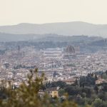 Villa storica con giardino in vendita con vista su Firenze