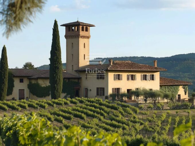 Magnifica tenuta vitivinicola e olearia di pregio nel cuore della Toscana