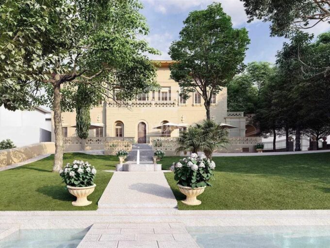 Appartamento in villa in vendita con meravigliosa terrazza a Fiesole