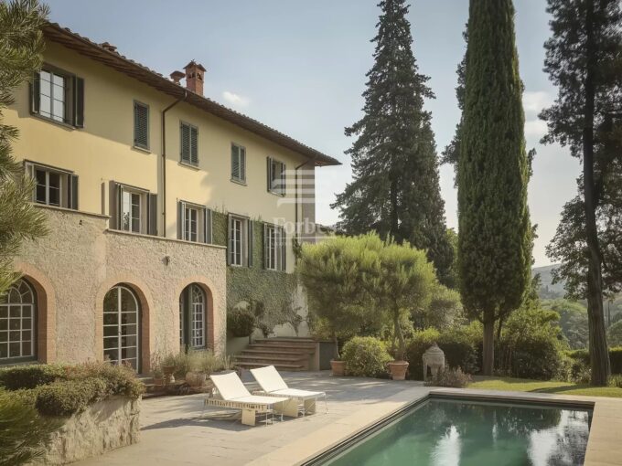 Prestigiosa villa in affitto nei pressi del Poggio Imperiale