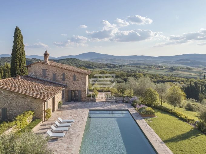Residenza di charme in vendita con vigneti nel Chianti